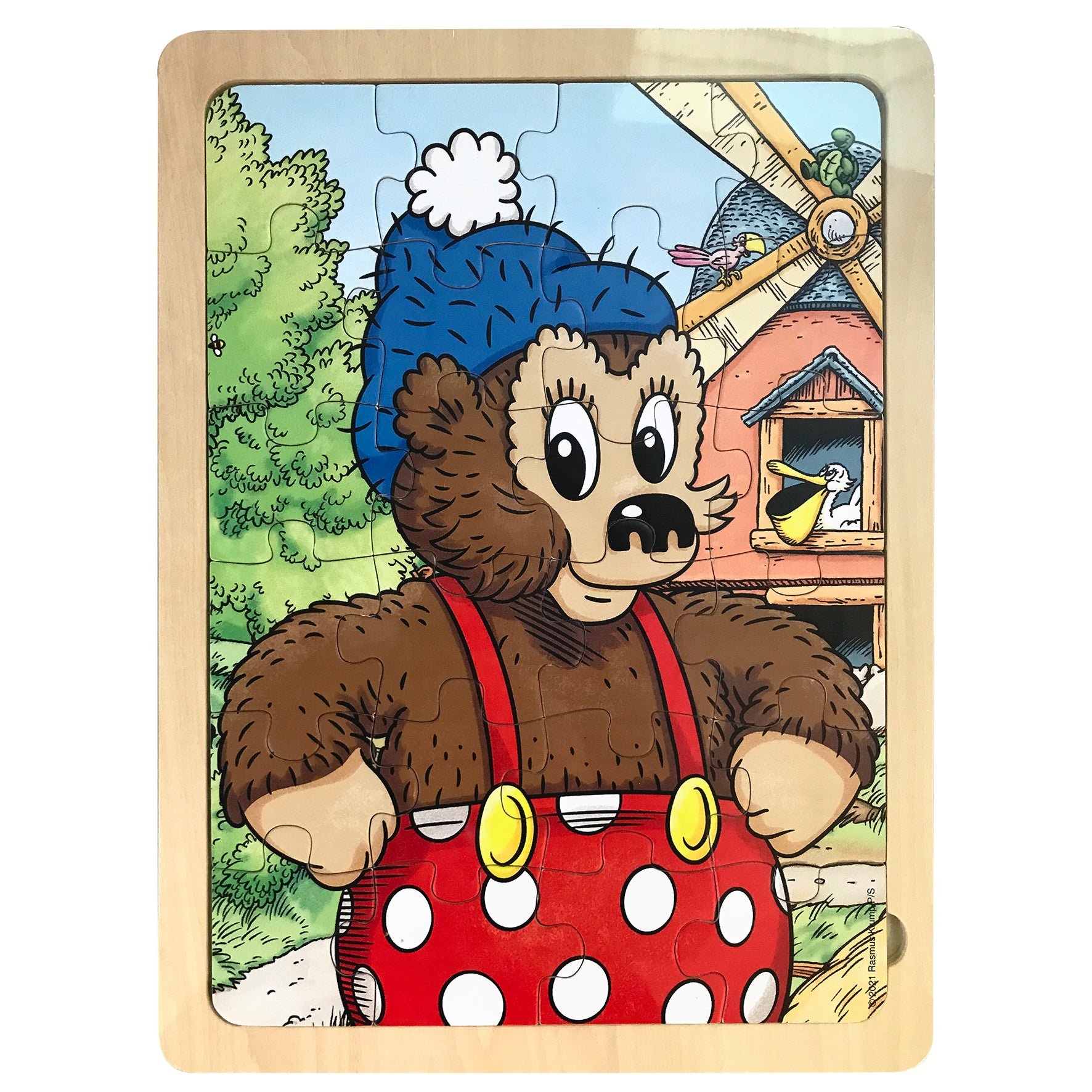 Rasmus Klump Træpuslespil