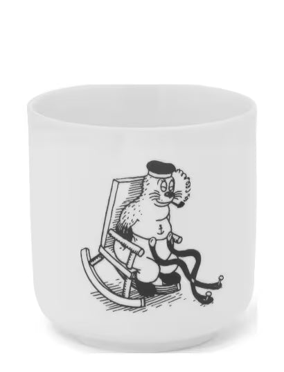 Skæg Porcelænskop