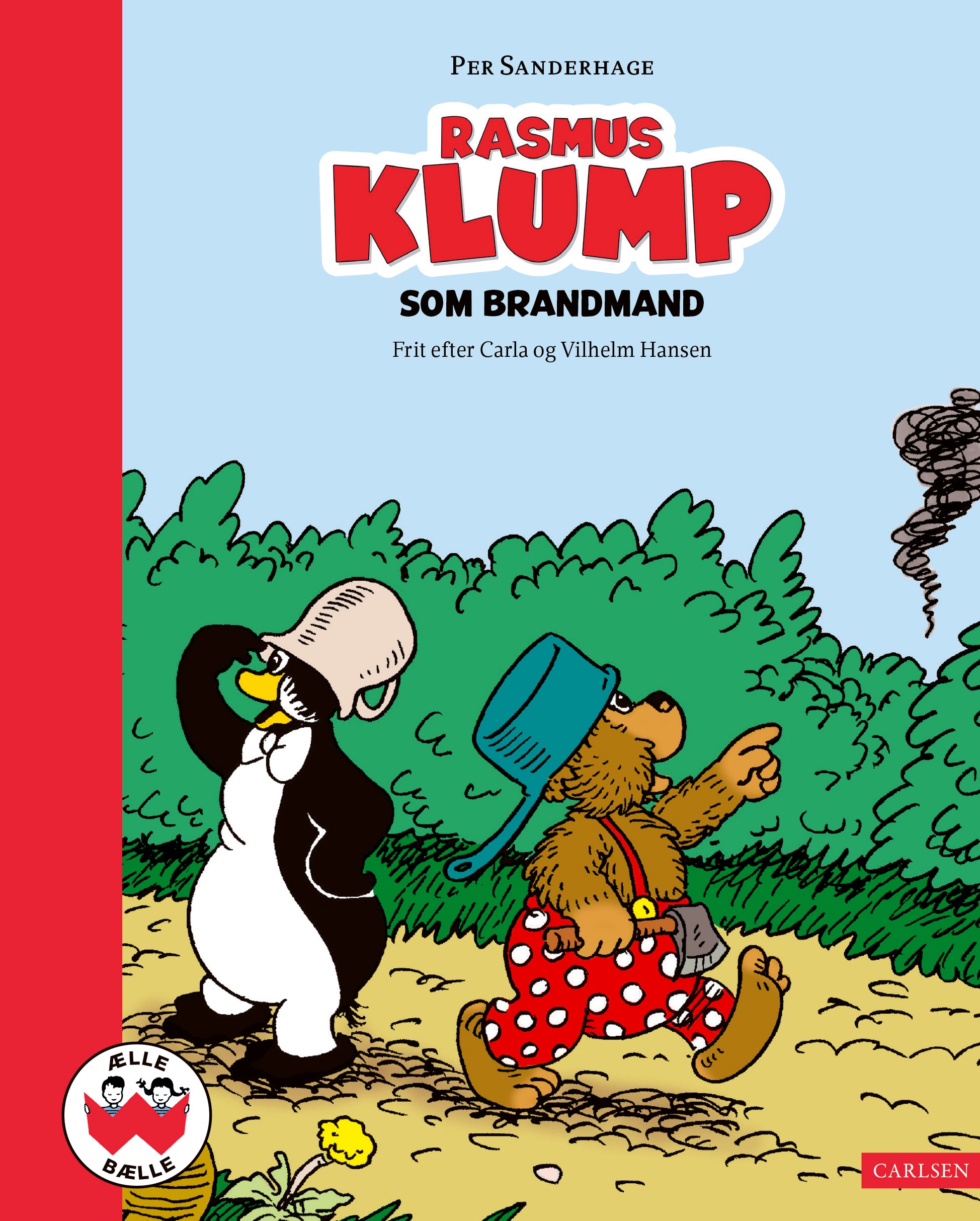 Ælle Bælle Bog - Rasmus Klump som brandmand 