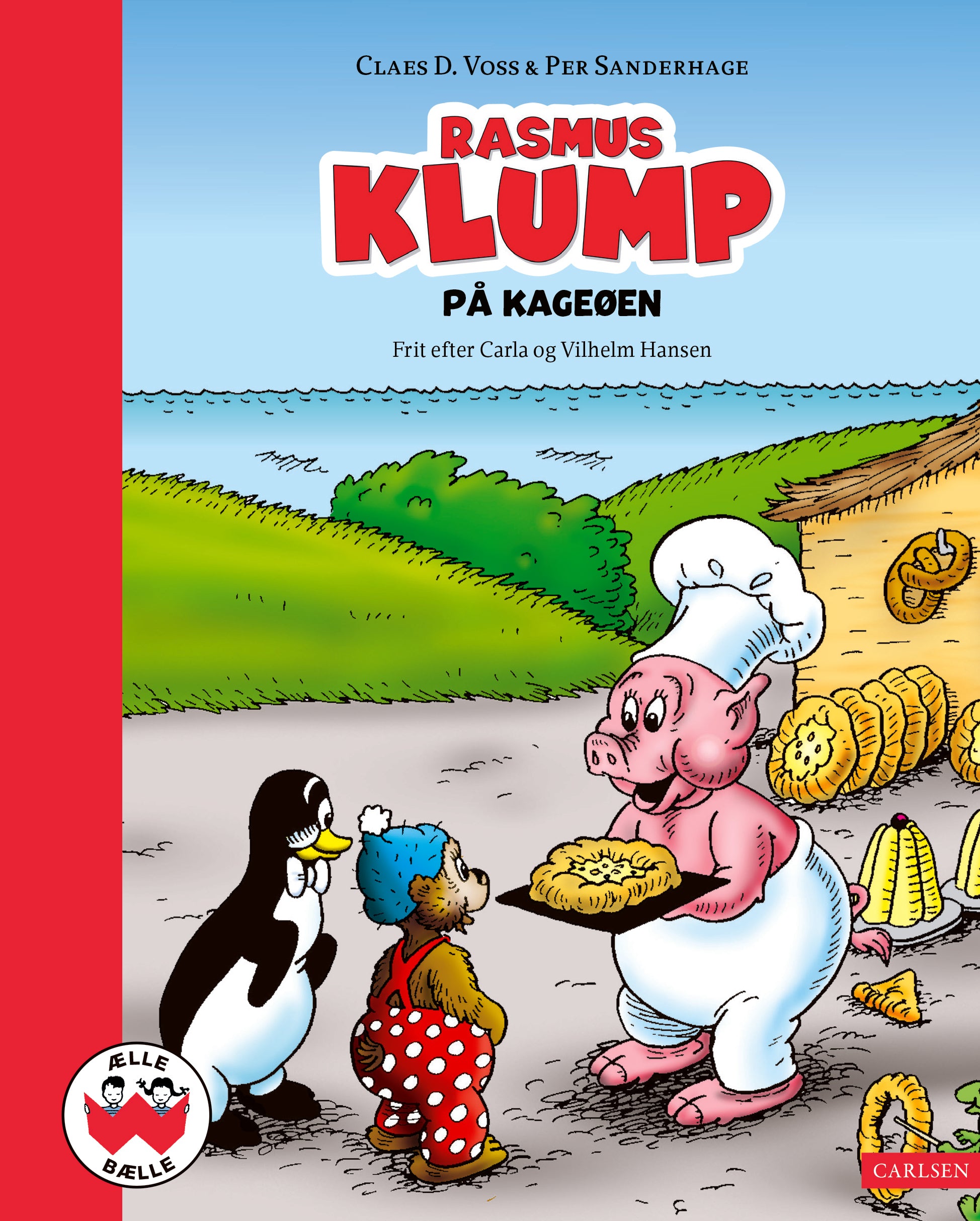 Ælle Bælle Bog - Rasmus Klump på kageøen 