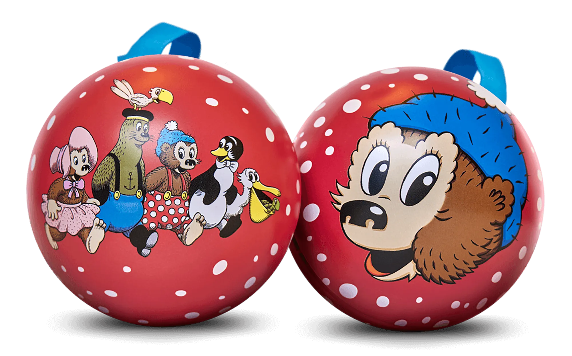 Rasmus Klump Julekugler (4 stk.)