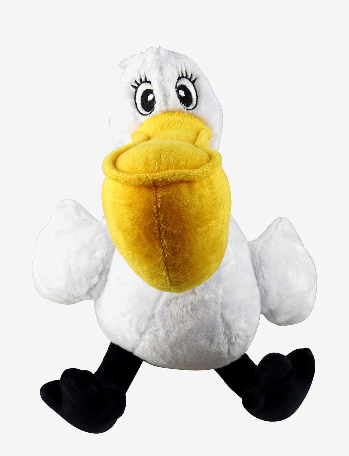 Pelle bamse fra Rasmus Klump i blød plys fra Barbo Toys. Den populære pelikanfigur er perfekt til kram, leg og fantasifulde eventyr.